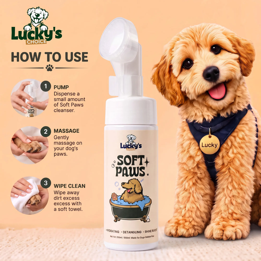 Paw Cleansing Foam Dog Paw Cleaner