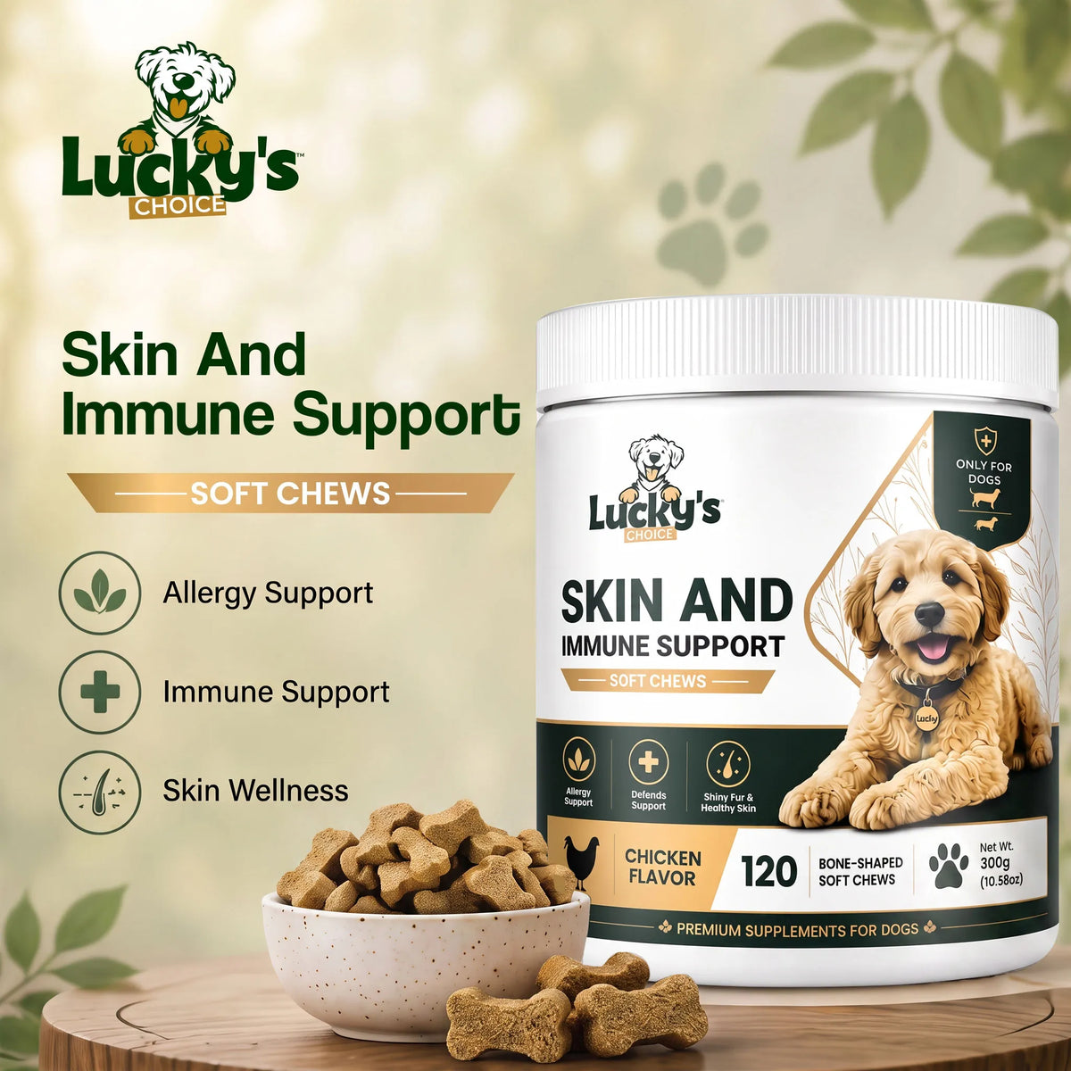 Skin and Immune Support Soft Chews