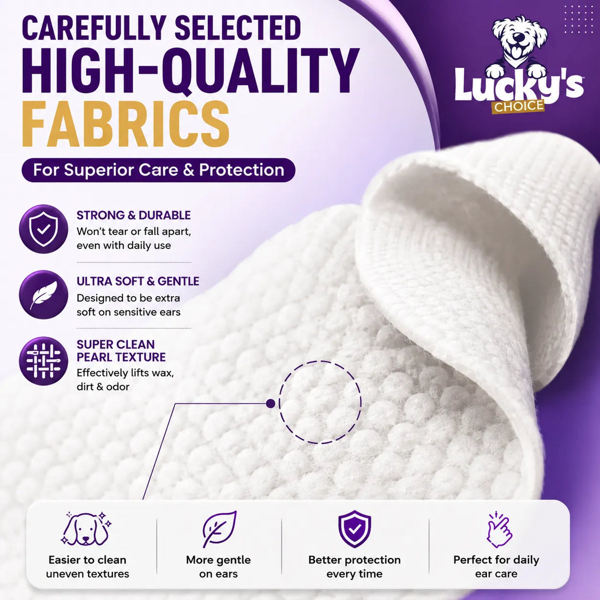 Ear Relief Finger wipes